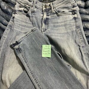 Mother mid rise dazzler ankle 23